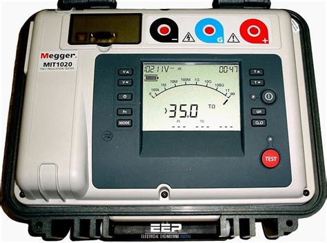 Using Megger tester for these 3 types of insulation resistance tests.